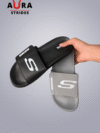 SKECHERS Hyper Burst Slides for Men | Lightweight, Ultra Comfort Slippers | Premium Soft Slip-Ons for Daily Wear