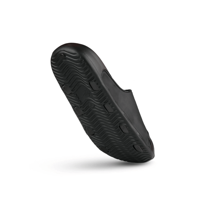 Balmain Paris FK15 Black Slide Slippers – Premium Logo Flip Flops for Men | Luxury Comfort Footwear - Image 4