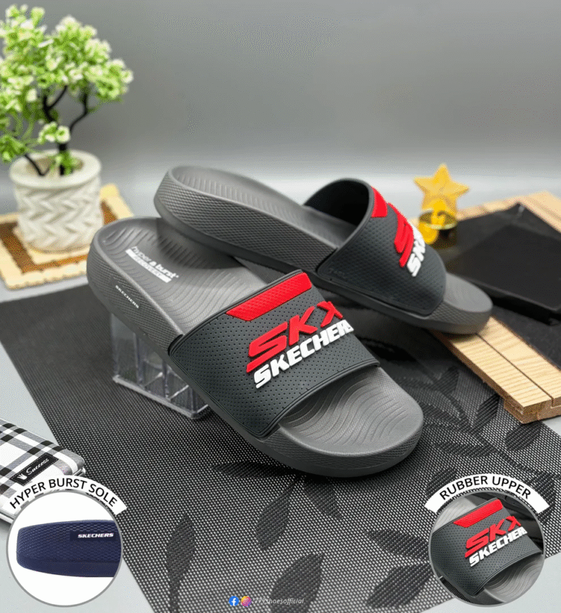 Skechers SKX Ultra Soft Slides – Premium Comfort & Style for Everyday Wear